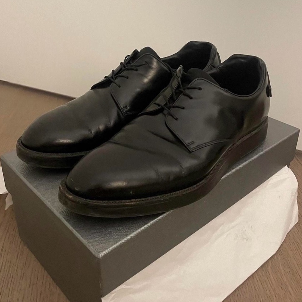 Prada Calzature Uomo Platform Derbies